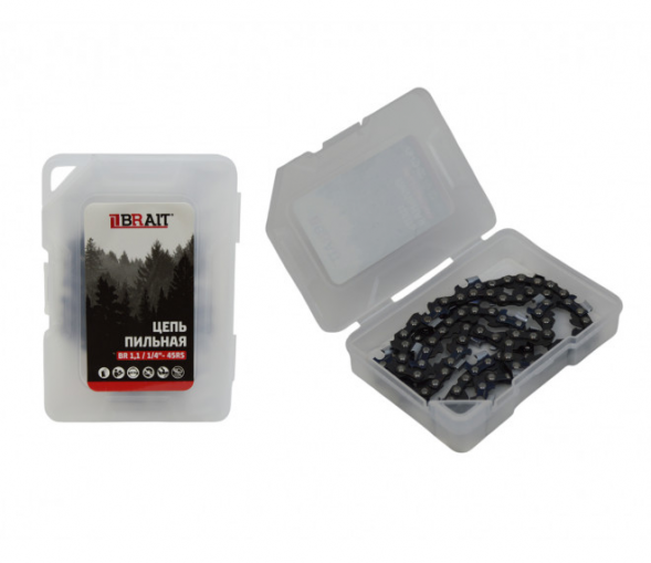 Цепь пильная  BR 1,1-1,4-45RS (8 дюймов, ФУТЛЯР) BRAIT