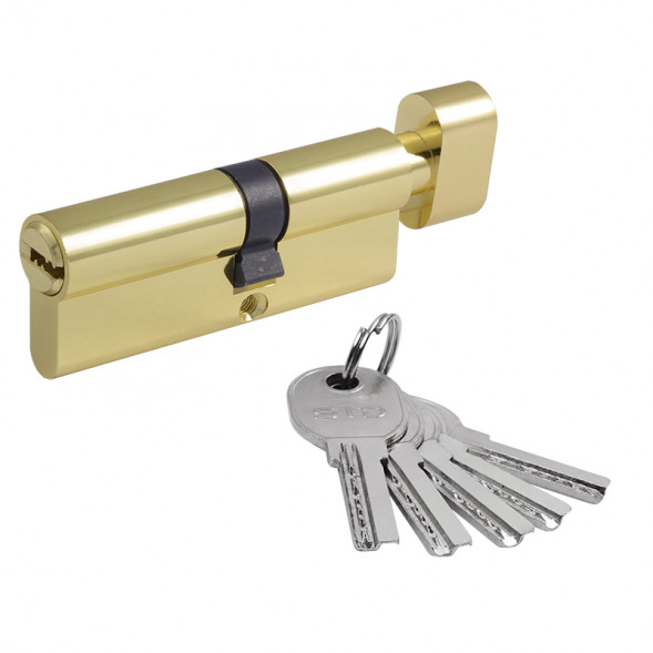 Цилиндр.мех-м STD AL ЛПВ-80 (золото) (45-35в) &quot;Нора-М&quot;