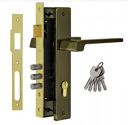 Замок врез. N111-85 М  (ст.бронза)  &quot;Нора-М&quot;