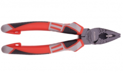 Пассатижи (плоскогубцы) 200 ПРОФИ красно-серые ручки X-PERT