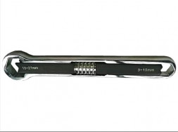 Ключ разводной регулируемый 15*27мм, 3*15мм СТРОНГ