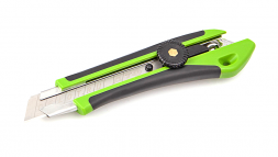 261222 Нож со сменным лезвием,двухкомпонентный корпус 18мм (10шт)