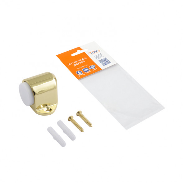 Ограничитель дверной 108 (мат.хром)  "Нора-М"