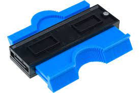 Шаблон контурный 10" синий/красный СЕБ