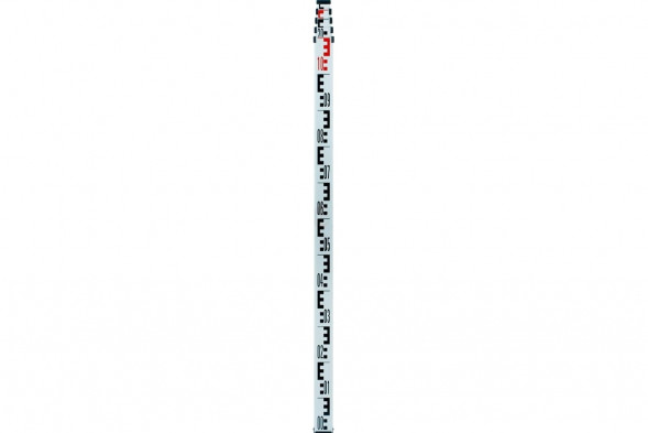 Рейка нивелирная телескопическая ADA STAFF 5 (рейка-отсчет мм шкалы снизу вверх, чехол,5м)