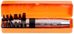 40013 Отвертка ударная (12 насадок S2;метал.футляр) &quot;Professional&quot; АвтоДело