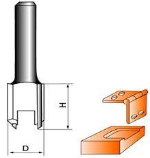 Фреза пазовая прямая под накладные петли 8*30*25 СТРОНГ