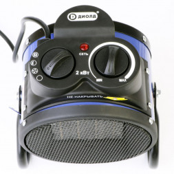 Пушка тепловая электрокерамическая 1500/3000Вт ( ТП-2-02 ЭК) "Диолд"