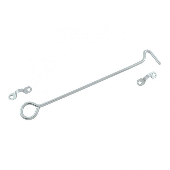 Крючок дверной ветровой КР-75 цинк