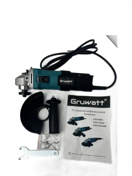 УШМ AG5152AX 125мм 850Вт Gruwatt
