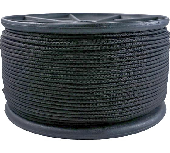ЭСПАНДЕР Шнур резиновый  6мм 24пр. серд. (250м)