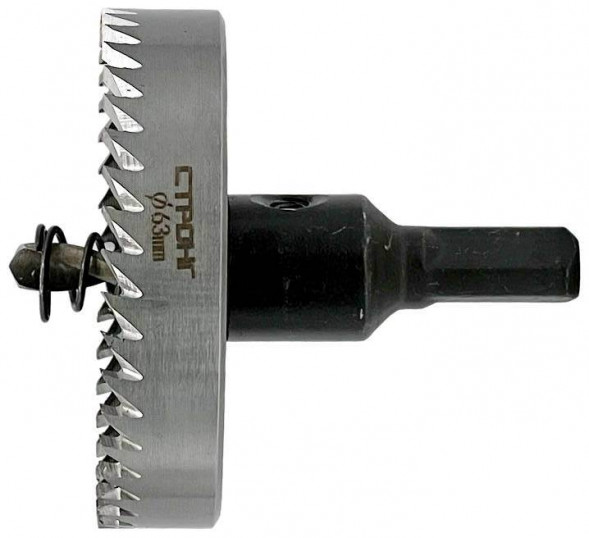 Фреза корончатая по металлу 63 мм