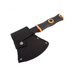 Топор туристический &quot;СЛЕДОПЫТ&quot; 240*130*85 мм, 350 гр., с шестигран., прорезин. ручка, в чехле/60/40/