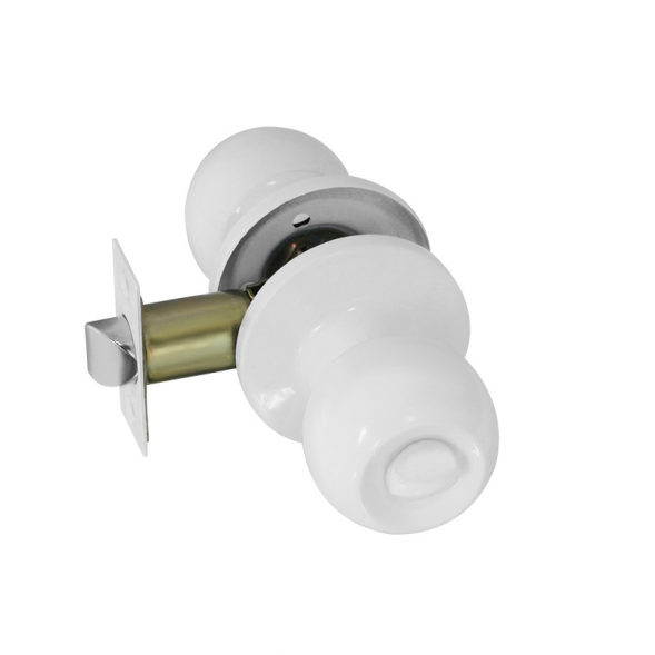 Защелка м/к ЗШ-05 ISPARUS (белый)   НОРА-М