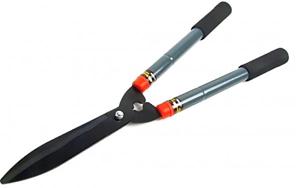 Ножницы бордюрные, волнообр.лезвие, телескопич.ручки (63-83см)