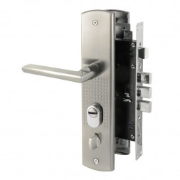 Замок врез. N200 (108)-68 П (мат.никель)  &quot;Нора-М&quot;