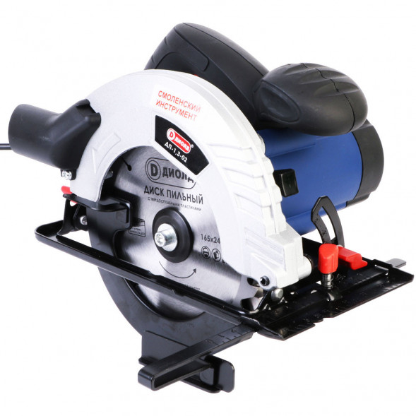 Пила ручная электрическая дисковая 1300Вт  165мм (ДП-1,3-02) &quot;ДИОЛД&quot;