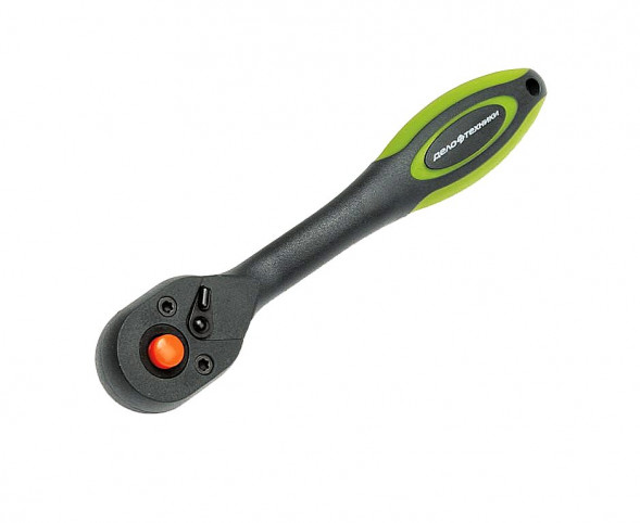 618712 Трещотка флажковая в пластик.корпусе 72 зубца 3/8"