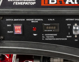 Генератор бензиновый BR 9000-CU(Е) (9кВт/ 8,5кВт) медная обмотка,электро/руч запуск BRAIT