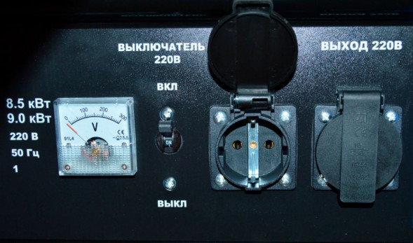 Генератор бензиновый BR 9000-CU(Е) (9кВт/ 8,5кВт) медная обмотка,электро/руч запуск BRAIT