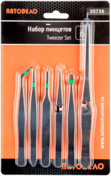 30736 Набор пинцетов 6 пр. АвтоДело