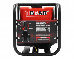 Генератор бензиновый инверторный BR1200iO2 BRAIT