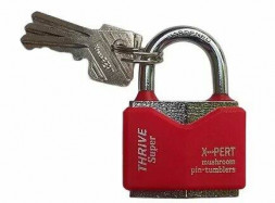 Замок навесной &quot;X-PERT&quot; BANARI, (цветной) 60мм (6шт)