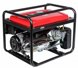 Генератор бензиновый GB6500-CU(Е) (6,5кВт,220В,50Гц,12В) электростартер, медная обм.  BRAIT