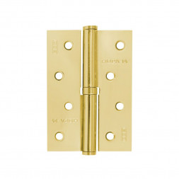 Петля сталь 750-4&quot;-FНР-ЕСО (латун.покр.)левая (100*70*2,5)  &quot;Нора-М&quot;