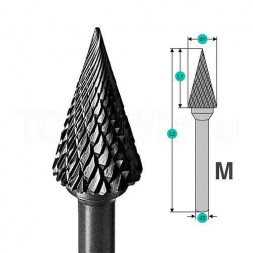 Борфреза твердосплавная MХ1225М06