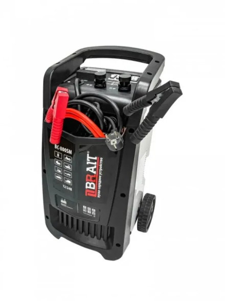 Устройство пуско-зарядное BC-800SM (12/24В, 90-1300Ач, заряд 1,8кВт, 30/70А, пуск 10кВт, 800А) 15/18