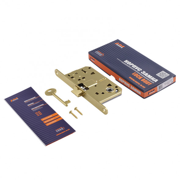 Корпус замка М 15-90 мм (золото) под сувал. ключ &quot;Нора-М&quot;