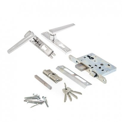 Замок врезной ЗЕНИТ ЗВ4-3.01 хром