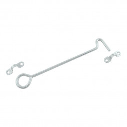 Крючок дверной ветровой КР-200 цинк (100)