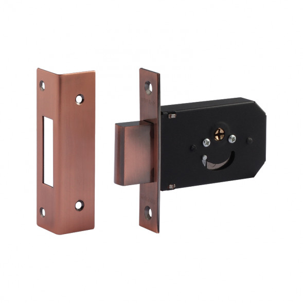 Замок врезной 3В-111 (ст.медь) (5кл.) &quot;Нора-М&quot;