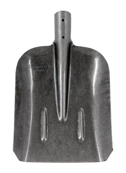 Лопата совковая с ребрами жесткости &quot;Рельсовая сталь&quot; 700гр.  б/ч S-2 (12шт)