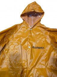 Дождевик оранжевый со светоотражающей полосой 417-F