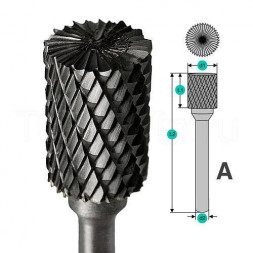 Борфреза твердосплавная АХ1606М06