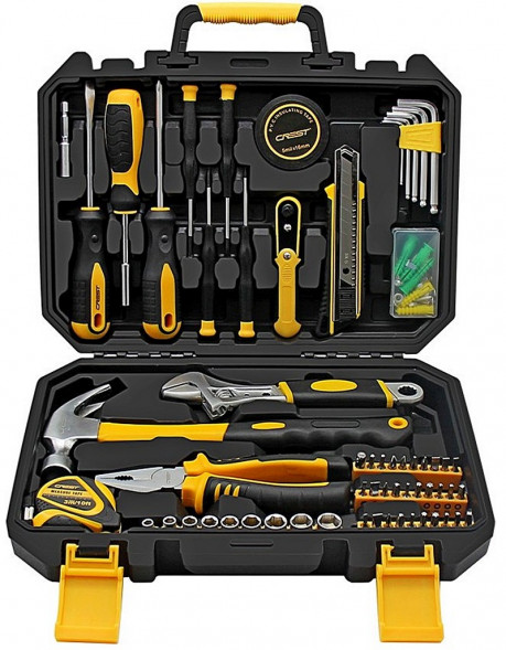 Набор инструментов CRESTTOOLS  для домашнего использования 100шт  (5шт)