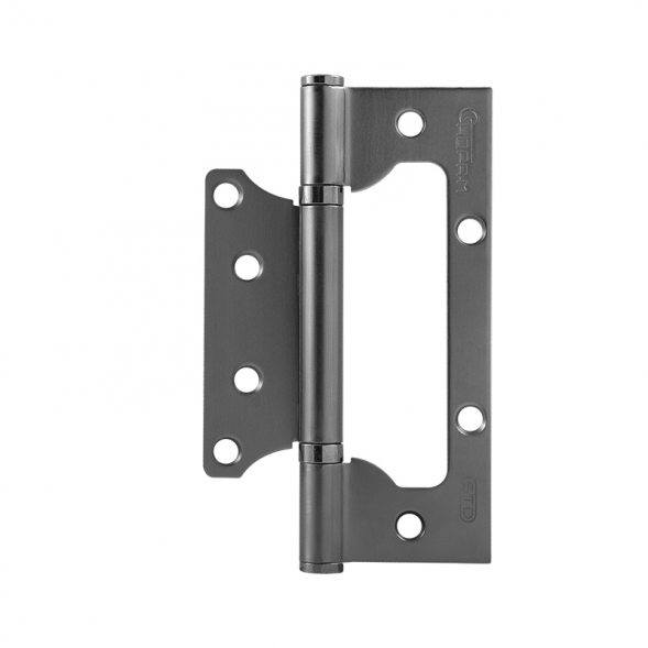 Петля накладная унив. 800-5" FHP-STD (графит) без колп.(125х75х2,5) Нора-М