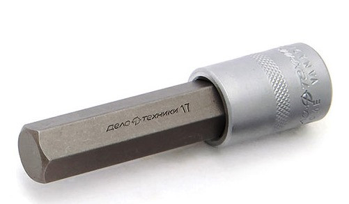 625112 Головка со вставкой 1/2" Шестигранник 12мм L=100мм (10шт)