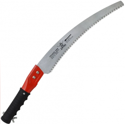Пила с изогн. полотном, L=330мм/4мм/1,2мм, трубч/ручка, крепл. телеск. удлинн
