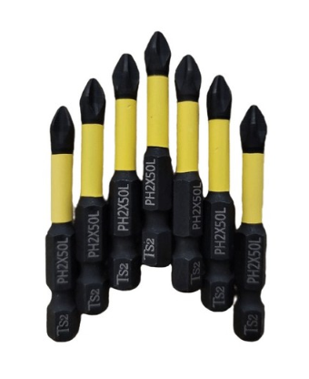 Насадки торсионные черные 50PH2 (10шт) SKOLE