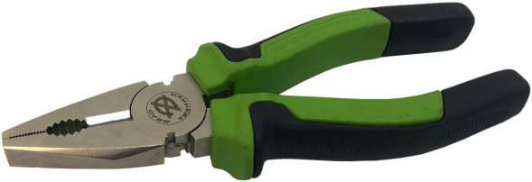 411165 Пассатижи (плоскогубцы) комбинированные 165мм на холдере (6шт)