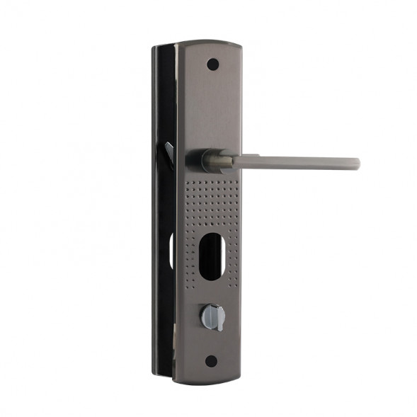 Ручка двер. на планке 200(108)-68 мм Левая мат.никель  &quot;Нора-М&quot;