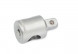 Переходник 1/4"F×3/8"М с отверстием под вороток 3/8'' "ДТ" (20шт)