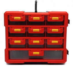 Органайзер вертикальный 10 лотков 300х250х160мм (2шт)