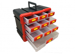 Органайзер вертикальный 10 лотков 300х250х160мм (2шт)