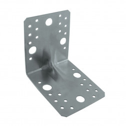 Уголок крепежный 105*105*90*2,0 усиленный цинк (30)