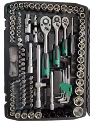 Набор инструмента и головок CRV 151 предмета X-Pert